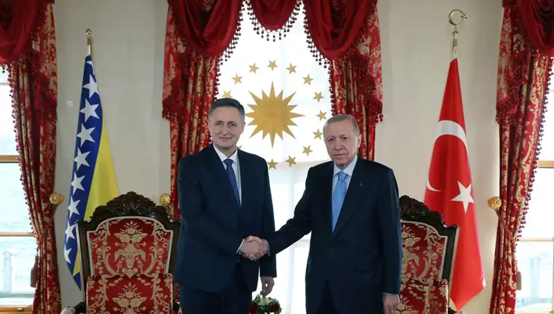 Cumhurbaşkanı Erdoğan, Bosna-Hersekli Lider Becirovic ile Tarihi Görüşme Gerçekleştirdi