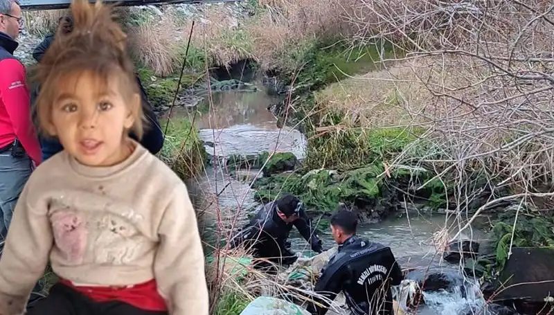 Denizli'de Kayıp Küçük Nazlı'nın Cansız Bedeni Aksu Deresi'nde Bulundu