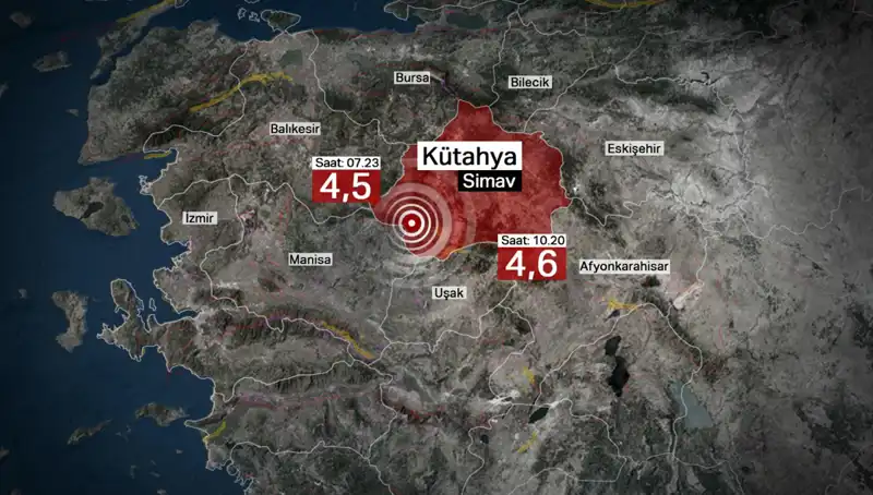 Kütahya’da Deprem Sarsıntıları: İki İlçede Okullar Tatil Edildi!
