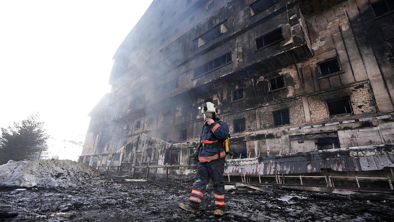 Kartalkaya'da Çıkan Otel Yangınına İlişkin İtfaiye Raporu Açıklandı