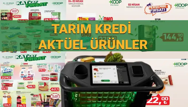 Tarım Kredi Kooperatifi Marketleri’nde Nisan Ayı İndirimleri Sizi Bekliyor!
