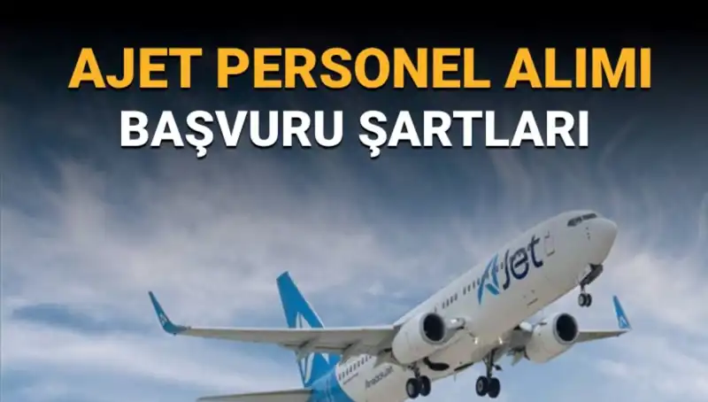 AJet, Sorumlu Kaptan ve II. Pilot Alımı için Başvuruları Açtı