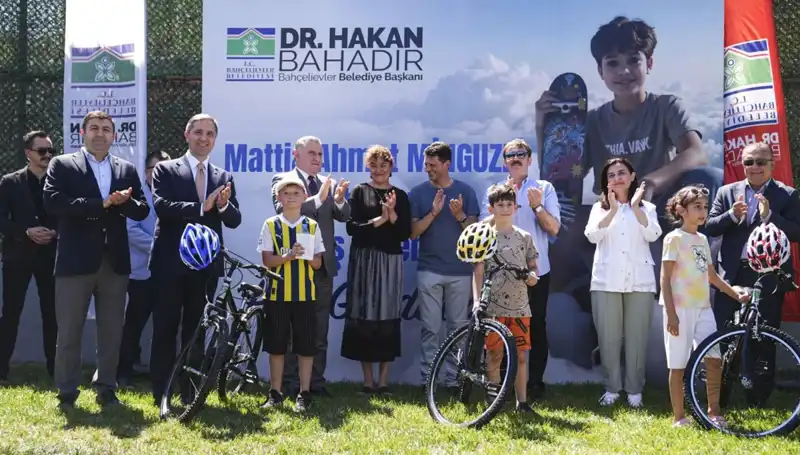 Bahçelievler’de Gençlerin Gözdesi: Mattia Ahmet Minguzzi Skate Parkı Açıldı