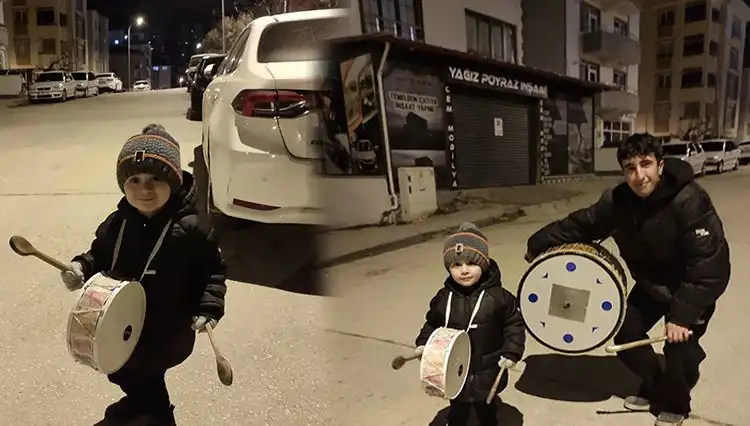 Türkiye’nin En Küçük Ramazan Davulcusunun İlginç Hikayesi