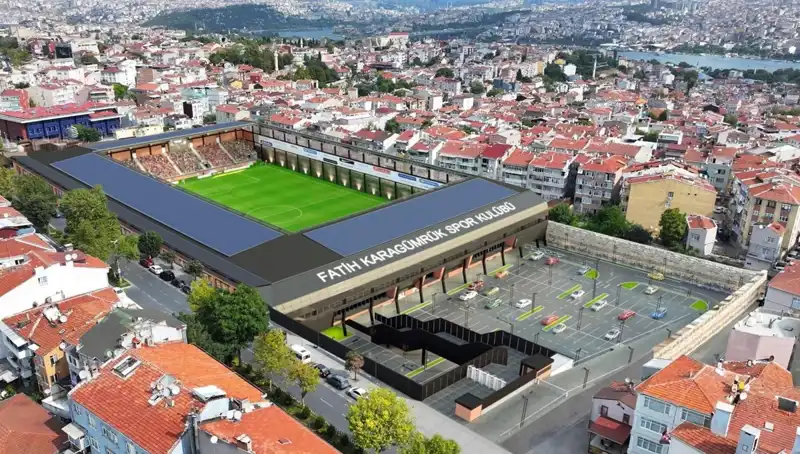Fatih Karagümrük Modern Stadyumuna Kavuşarak Futbolseverleri Heyecanlandırıyor