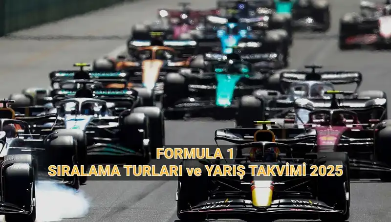 2025 Formula 1 Takvimi: Yarış Günleri ve Saatleri Açıklandı!